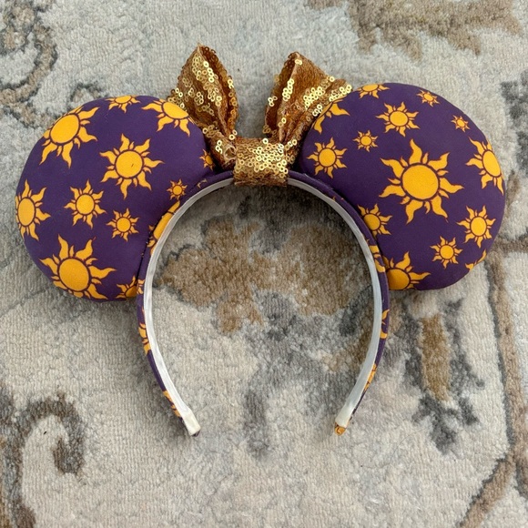 Rapunzel Tangled Sun Handmade Disney Minnie Ears - Picture 2 of 2
